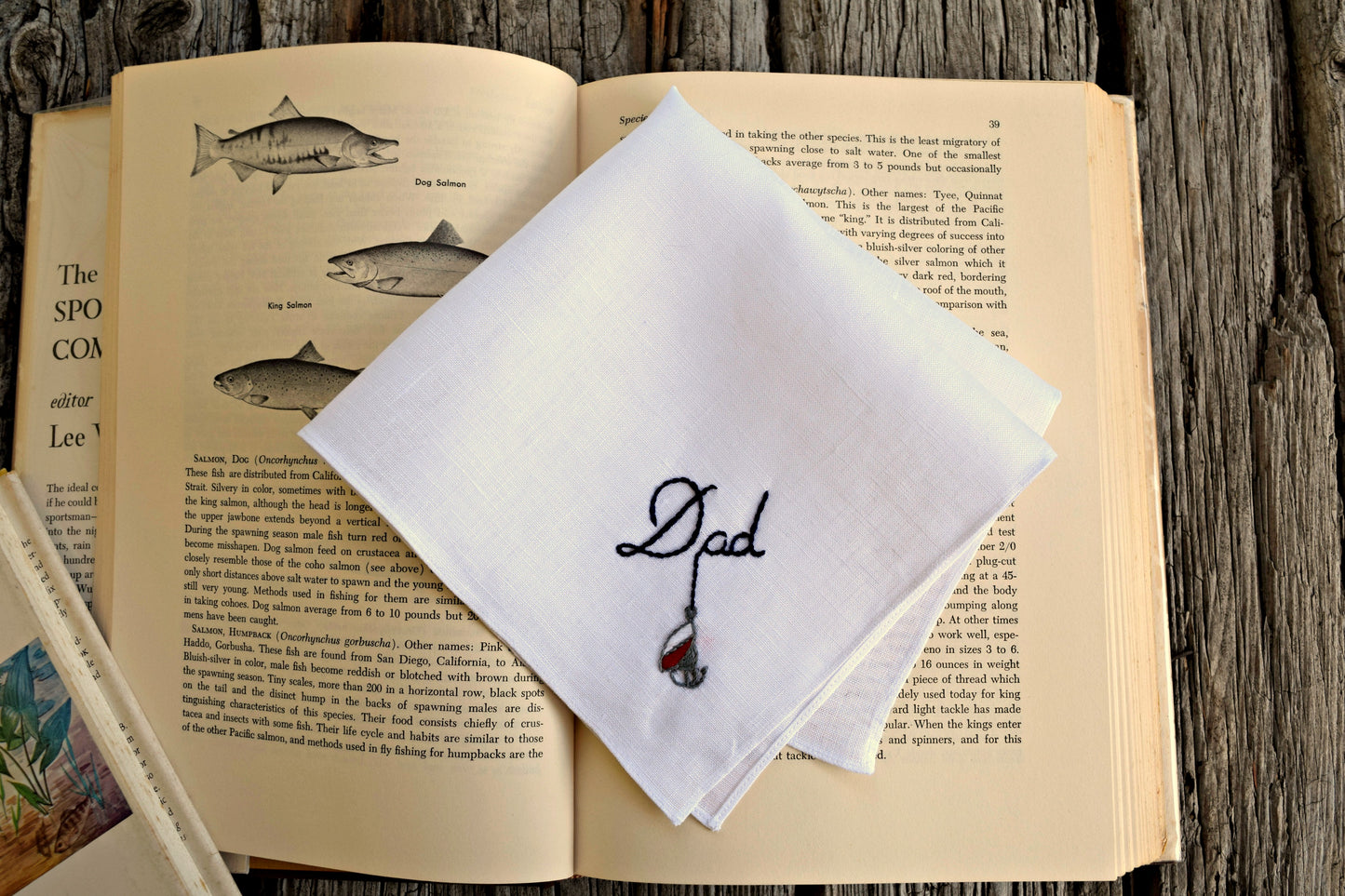 Fishing Lure Handkerchief for Dad