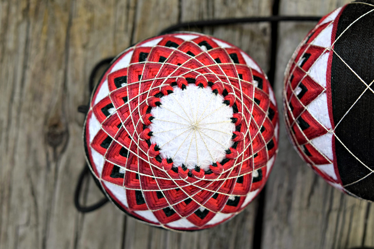 Poi Set Custom Starburst Poi Temari Flow Toy Spin Spinning