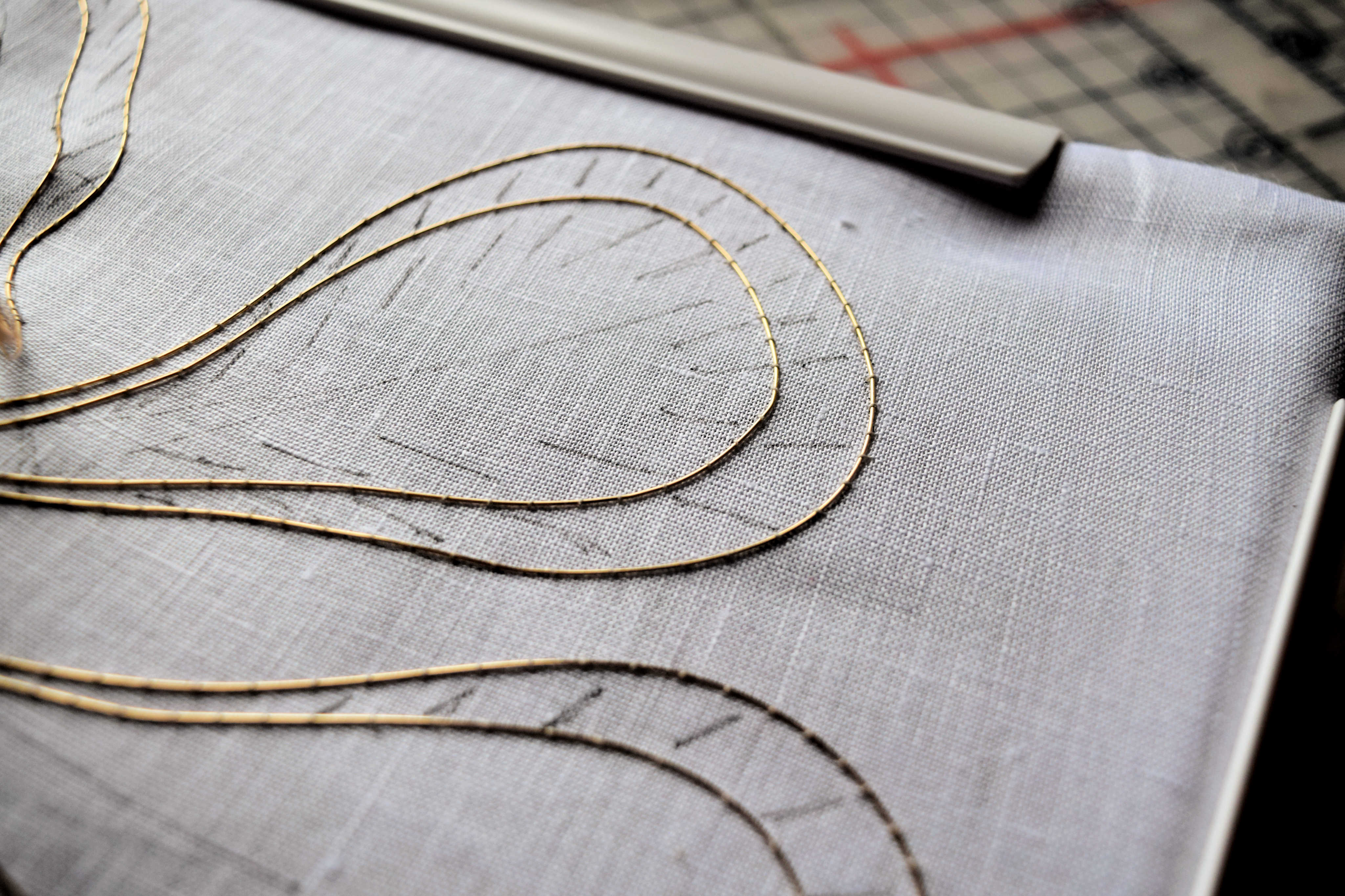Stumpwork Rings Starting some Stumpwork – Broiderie Stitch