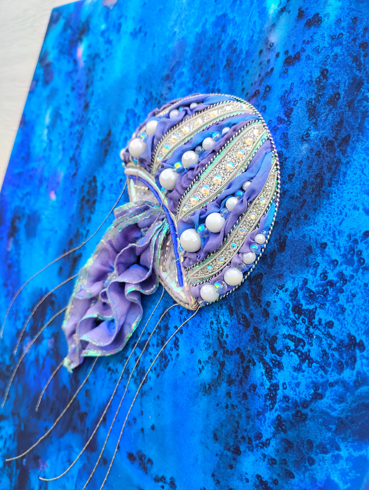 Out of the Deep Goldwork Jellyfish